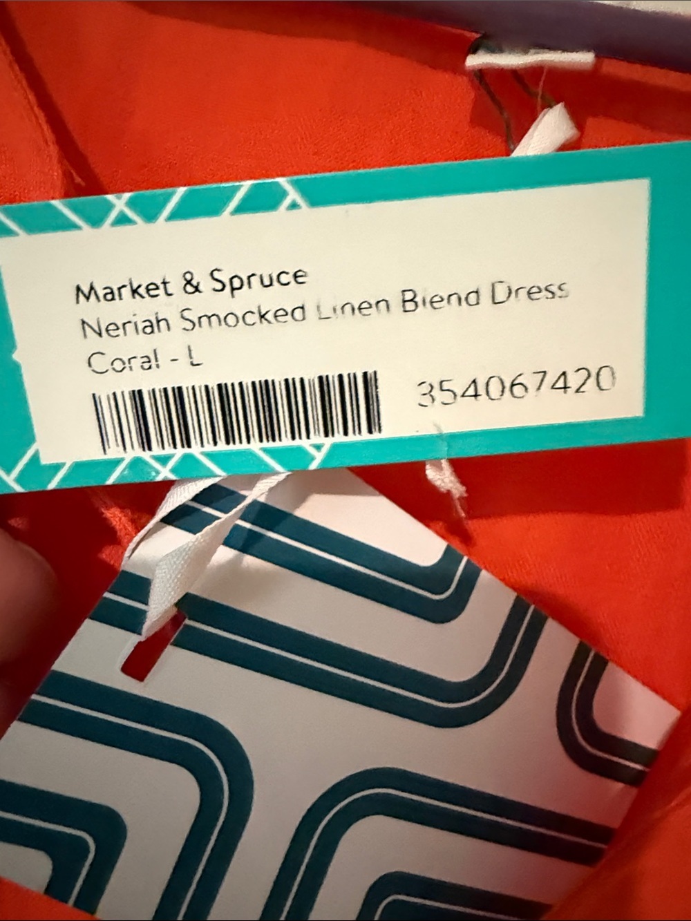 Market & Spruce Bright Orange Maxi Dress - Picture 3 of 12